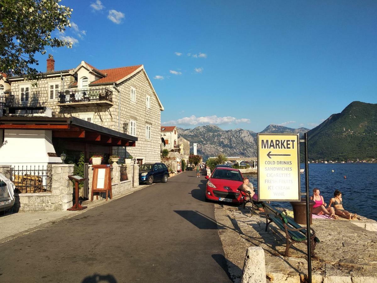 Old House Perast Apartment Exterior foto